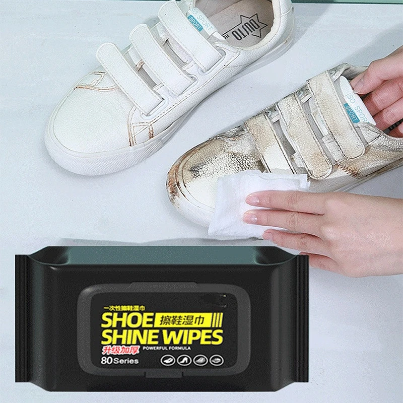 Sneaker Cleaning Kit - Portable Outdoor Shoe Cleaner Wipes -
