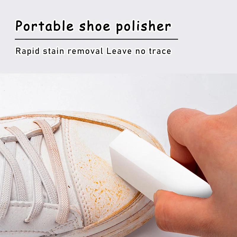 Sneaker Cleaning Kit - Portable Shoe Polisher for Shine White