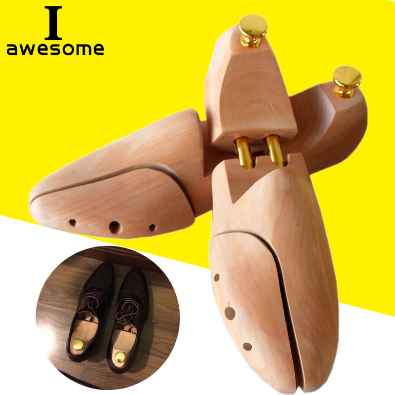 1 Pair Wood Adjustable Shoe Tr - Shoe Tree Cedar ulasan dan harga