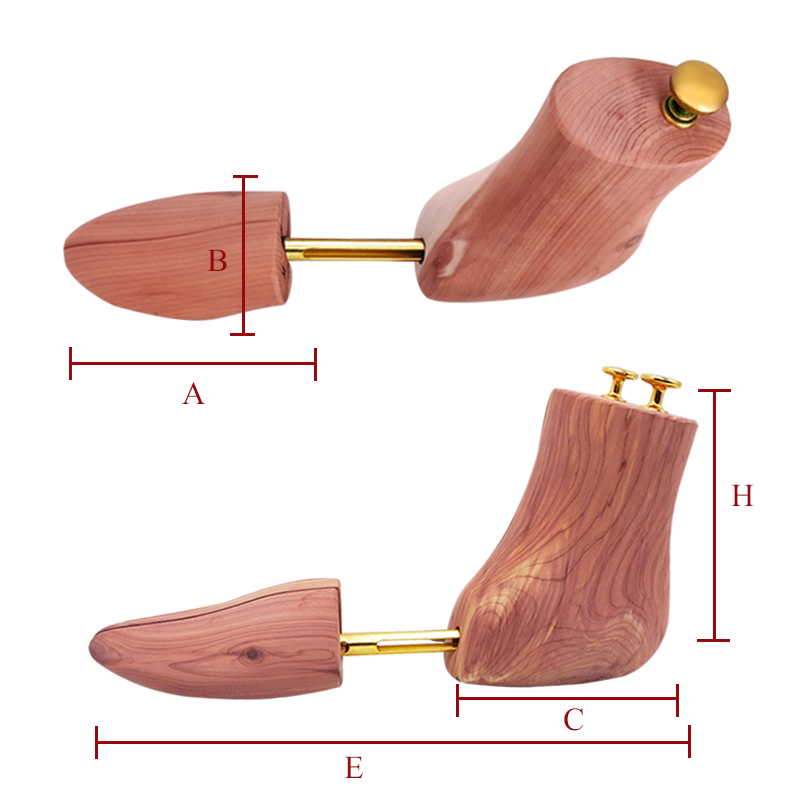 Men's and Women's Single Tube  - Shoe Tree Cedar ulasan dan harga