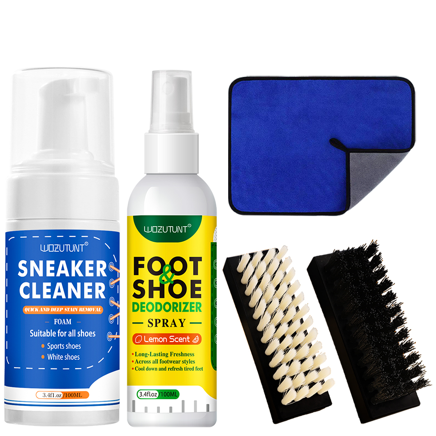 White Shoe Cleaner Kit Sneaker - Sneaker Protector Spray ulasan dan harga