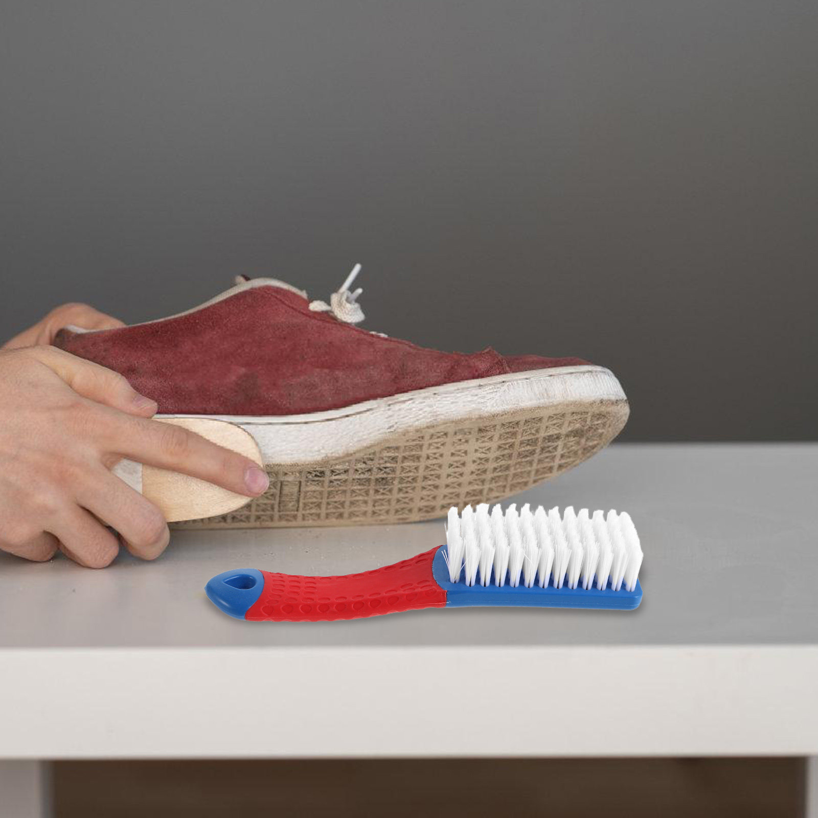 2Pcs Shoes Brush Hard Bristle  - Sneaker Care Laundry ulasan dan harga