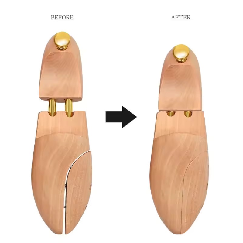 1 Pair Twin Tube Red Cedar Woo - Shoe Tree Cedar ulasan dan harga