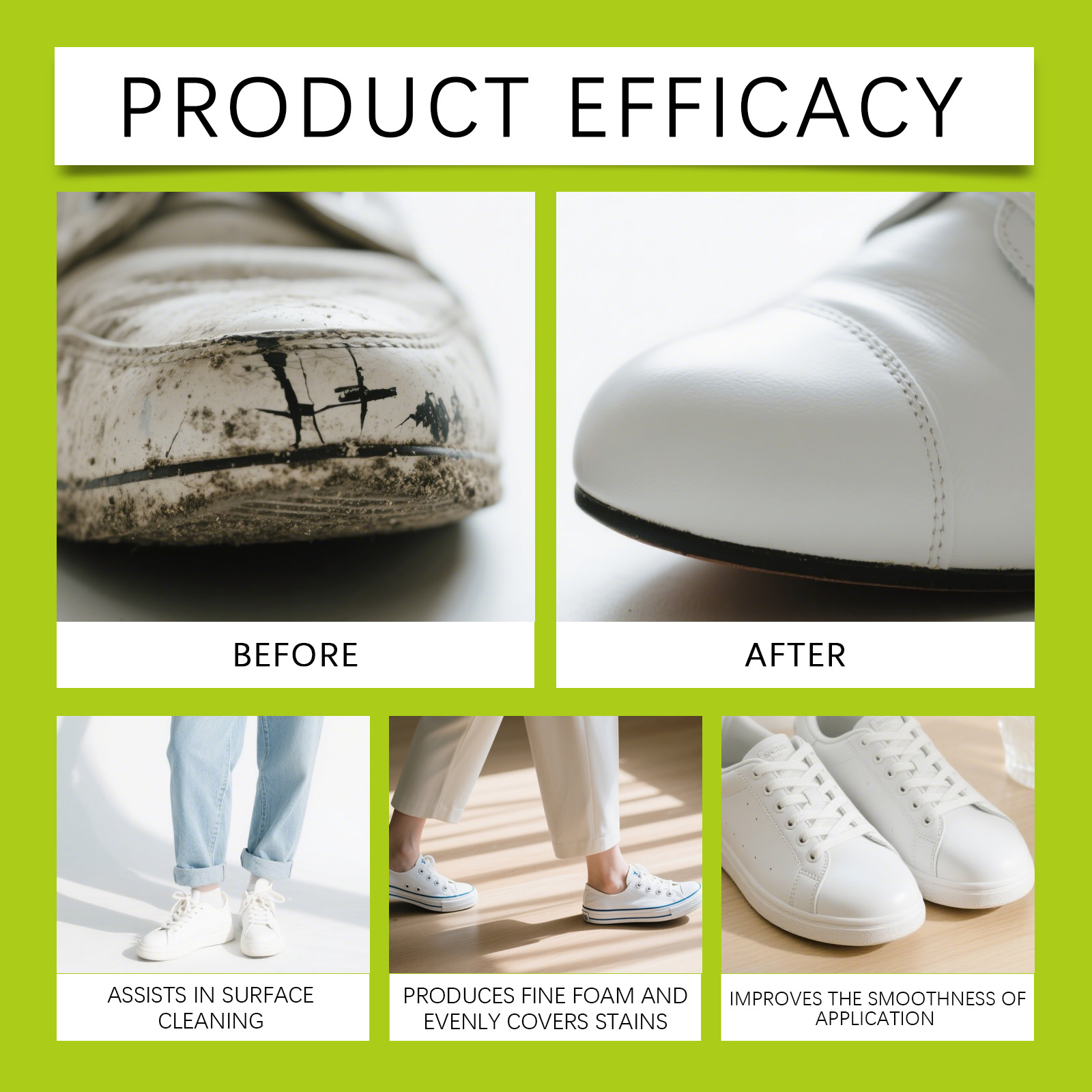 White Shoe Cleaner Sneaker Cle - Sneaker Care Kit ulasan dan harga